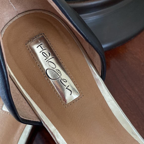 Halogen Black Leather Pointed Toe Slip On Flat Shoes Size 8 - Picture 4 of 14